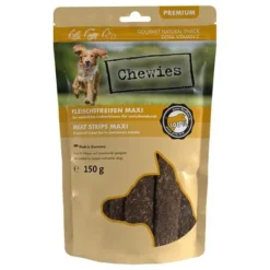 Chewies Maxi Meat Strips – Mixed Pack -Happy Pet Shop 031360 chewies fleischstreifen maxi rind 150g hs 01 7
