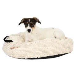 Dog Cushion - Cream 10 Dog Cushion - Cream -Happy Pet Shop 104123 liegekissen cream fg 6017 1