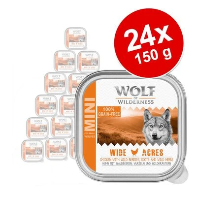 Wolf Of Wilderness Adult Saver Pack 24 X 150g 1 Wolf Of Wilderness Adult Saver Pack 24 X 150g