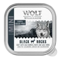 Wolf Of Wilderness Adult Saver Pack 24 X 150g 15 Wolf Of Wilderness Adult Saver Pack 24 X 150g -Happy Pet Shop 110497 pla wow nassfutter mini schale blackrocks ziege topview 150g 1000x1000 3