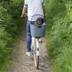 Trixie Friends On Tour Bicycle Basket For Luggage Rack -Happy Pet Shop 122212 trixie friendsontour fahrradkorb gepaecktraeger hs 13 4