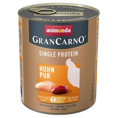 Animonda GranCarno Adult Single Protein Saver Pack 24 X 800g - Image 2