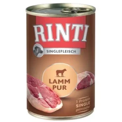 RINTI Single Meat 6 X 400g 7 RINTI Single Meat 6 X 400g -Happy Pet Shop 13146 pla rintisingle lammpur 6