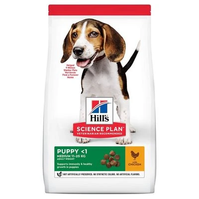 Hill's Science Plan Hill’s Science Plan Puppy <1 Medium With Chicken 1 Hill's Science Plan Hill’s Science Plan Puppy <1 Medium With Chicken
