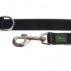 HUNTER Nylon Dog Lead - Black -Happy Pet Shop 1323 hunter hundeleineschwarz3 1