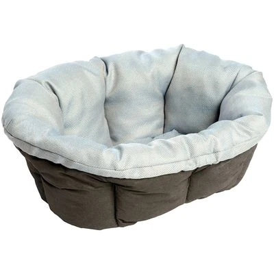 Ferplast Blue Tweed Sofa Cover For Siesta Deluxe Dog Basket - Image 2