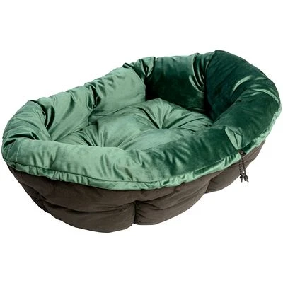 Ferplast Green Velvet Sofa Cover For Siesta Deluxe Dog Basket 6 Ferplast Green Velvet Sofa Cover For Siesta Deluxe Dog Basket - Image 6
