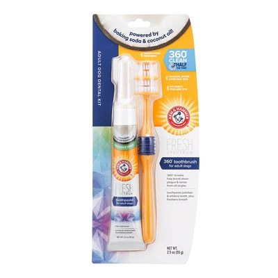 Arm & Hammer Dental Care Set With Toothbrush & Toothpaste 1 Arm & Hammer Dental Care Set With Toothbrush & Toothpaste