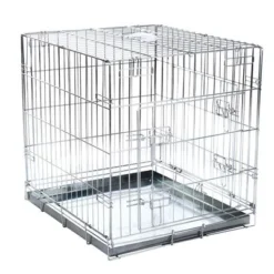 Double Door Crate -Happy Pet Shop 17430 PLA Transportkaefig Double Door L78 FG 1 1