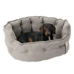 Cozy EcoLIFE Dog Bed Grey -Happy Pet Shop 180712 cozy ecolife grau fg 6348 2