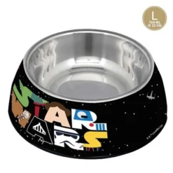 Star Wars Food Bowl -Happy Pet Shop 181823 pla cerd star wars dogs bowls 01 0