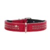 HUNTER Petit Diamond Collar – Red/Black