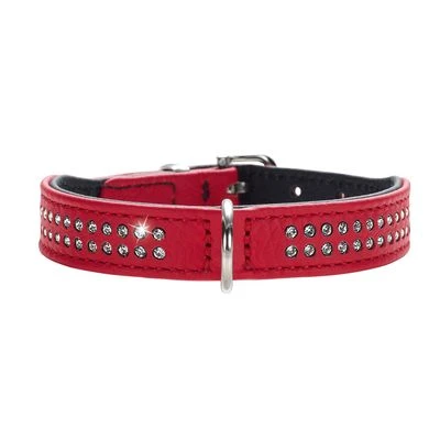 HUNTER Petit Diamond Collar – Red/Black