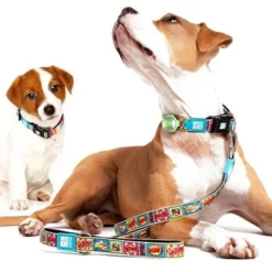 Max & Molly Smart ID Comic Print Collar -Happy Pet Shop 190201 190203 186592 190206 maxnmolly smartid halsband comic dog hs 02 3