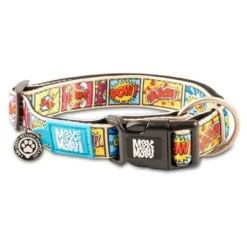 Max & Molly Smart ID Comic Print Collar -Happy Pet Shop 190201 190203 186592 190206 maxnmolly smartid halsband comic dog hs 02 9