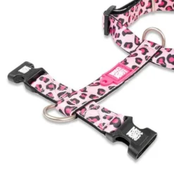 Max & Molly Leopard Pink H-Harness -Happy Pet Shop 190424 191096 190425 maxnmolly hg eschirr leopardpink hs 03 5