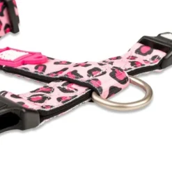 Max & Molly Leopard Pink H-Harness -Happy Pet Shop 190424 191096 190425 maxnmolly hg eschirr leopardpink hs 04 6
