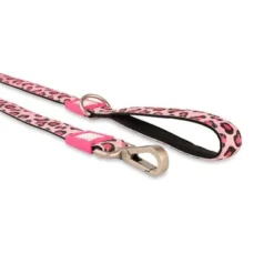 Max & Molly Pink Leopard Short Lead -Happy Pet Shop 1 190421 maxnmolly kurzleine leopardpink hs 04 6