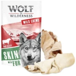 4 X Wolf Of Wilderness Dog Treats - 3 + 1 Free!* 12 4 X Wolf Of Wilderness Dog Treats - 3 + 1 Free!* -Happy Pet Shop 1 wow beef skin fur 9 0