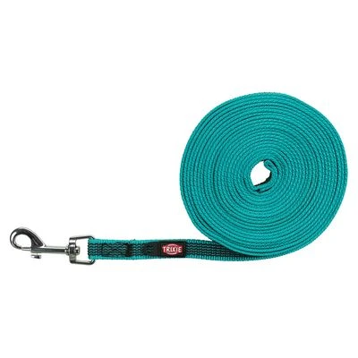 Trixie Rubberised Drag Line Dog Lead - Ocean 1 Trixie Rubberised Drag Line Dog Lead - Ocean