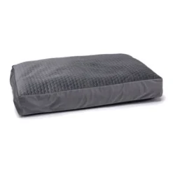 Karlie Velvet Dog Mattress - Dark Grey