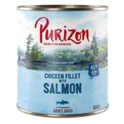 Purizon Adult Saver Pack 24 X 800g -Happy Pet Shop 209101 pla purizon lachs 800g 5