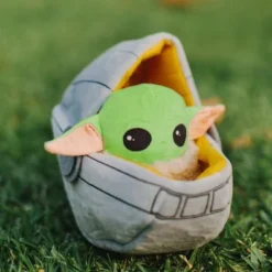 Disney Star Wars Baby Yoda In A Cradle Dog Toy -Happy Pet Shop 216712 texstar starwars babyyoda cradle hs 03 1
