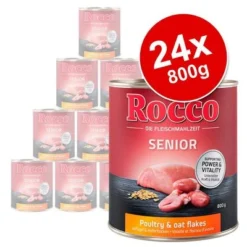 Rocco Senior Saver Pack 24 X 800g