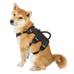 Ferplast Ergotrekking Harness, Black -Happy Pet Shop 224508 224509 224510 ferplast ergotrekking geschirr schwarz hs 09 3