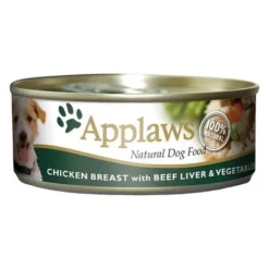 Applaws Dog Food In Broth 6 X 156g 8 Applaws Dog Food In Broth 6 X 156g -Happy Pet Shop 22649 PLA rgb Applaws Hundefutter Huhn Rinderleber Gemuese 156g 2