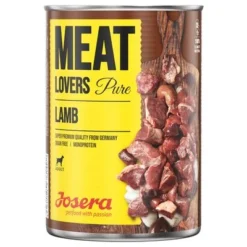 Josera Meatlovers Pure 6 X 400g 8 Josera Meatlovers Pure 6 X 400g -Happy Pet Shop 231198 pla foodforplanet josera meatlovers pure lamm 400g hs 01 1