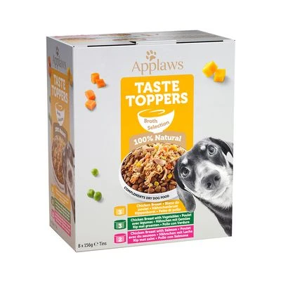 Applaws Taste Toppers Mixed Pack 8 X 156g