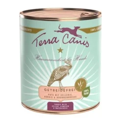 Terra Canis Grain-Free 6 X 800g -Happy Pet Shop 26598 pla megapack terra canis getreidefrei pute mit sellerie k rbis und brunnenkresse 6 x 800g 9