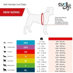 Curli Vest Harness Clasp Air-Mesh, Red -Happy Pet Shop 267400 267300 267401 267302 267303 267301 curli vest geschirr clasp airmesh rot hs 04 5