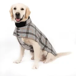 Flannel Check Dog Coat -Happy Pet Shop 269071 flannel check 60cm fg 2336 5