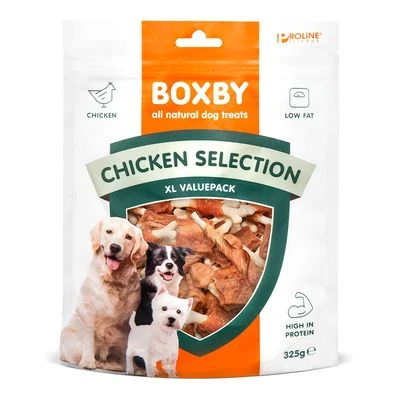 Boxby Dog Snacks Chicken Selection