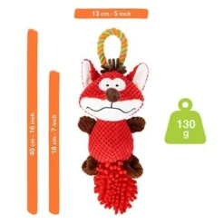 Doglove Dog Toy Fox -Happy Pet Shop 303196 edupet doglove hundespielzeug fuchs hs 06 2