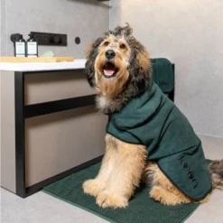 Kooa Deluxe Microfibre Dog Bathrobe 10 Kooa Deluxe Microfibre Dog Bathrobe -Happy Pet Shop 314914 kooa hundebademantel shoot2 0