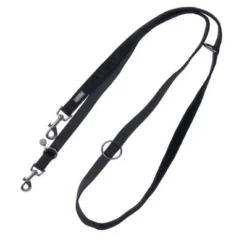 Nomad Tales Blush Dog Leash, Ebony