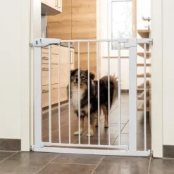 TIAKI White Dog Gate With 7 Cm Extension