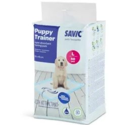 Savic Puppy Trainer Pads -Happy Pet Shop 35563 pla puppy trainer pads 50 l hs 02 0
