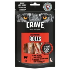 Crave High Protein Rolls -Happy Pet Shop 371398 pla mars crave maxi highprotein rolls rind hs 01 8