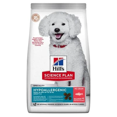 Hill's Science Plan Adult 1+ Hypoallergenic Small & Mini Salmon
