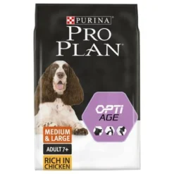 Purina Pro Plan Medium & Large Adult 7+ Age Defence -Happy Pet Shop 43825576 07613035122796 mhi pro plan dog medium large adult 7 chicken 14kg 3