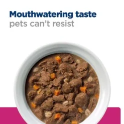Hill’s Prescription Diet Canine Gastrointestinal Biome Stew - Chicken -Happy Pet Shop 43 pd gibiome stew chicken carrots dog bk32555 food look uk 2