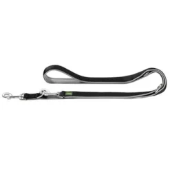 HUNTER Neoprene Lead – Black/ Grey -Happy Pet Shop 506268 hunter neopren f hrleine dreifach 4