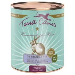 Terra Canis Grain-Free 6 X 800g -Happy Pet Shop 53826 pla terracanis getreidefrei kaninchen 6x800g hs 01 5