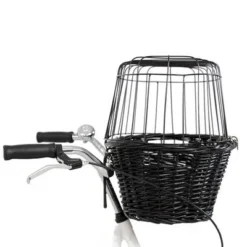 Trixie Bicycle Basket - Black -Happy Pet Shop 58025 trixie fahrradkorb schwarz hs 03 4