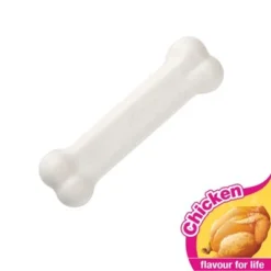 Nylabone DuraChew Bone - Chicken -Happy Pet Shop 58927 interpet nylabone durachewchicken hs 05 5