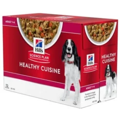 Hill's Science Plan Hill’s Science Plan Canine Adult Healthy Cuisine With Chicken -Happy Pet Shop 606602 0 2 3